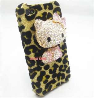 Bling 3D Hello Kitty Case Cover for iphone 4 [K2]  
