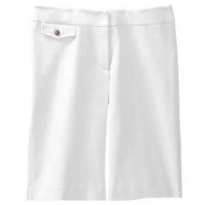  TravelSmith Womens City Shorts White 10 