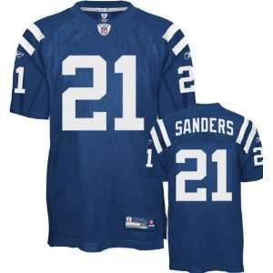 Bob Sanders Jersey Reebok Authentic Blue #21 Indianapolis Colts 