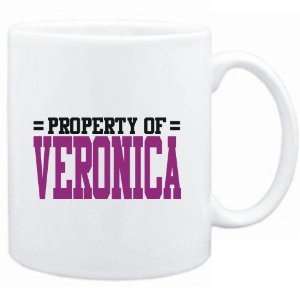 Mug White  Property of Veronica  Female Names  Sports 