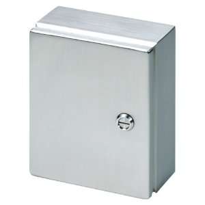 10x8x4 Type 304 Junction Box, Stainless Steel  Industrial 