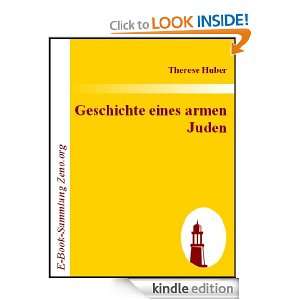 Geschichte eines armen Juden (German Edition) Therese Huber  