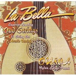 La Bella Oud Nylon Arabic Tuning, OU80A Musical 