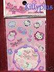 NEW Hello Kitty Sack O 80 Stic​kers Purple/Pink JEWELS