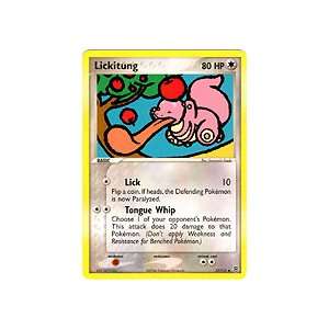  Pokemon Ex Fire Red Leaf Green Uncommon Lickitung 37/112 Toys & Games