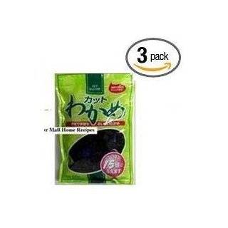 Goshoku All Natural Cut Fueru Wakame Seaweed Value 3 Packs   (3x 3.5 