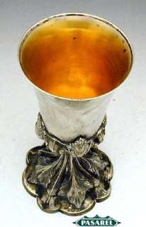 Rare Silver Kiddush Cup Goblet, Austro Hungary, 1812  