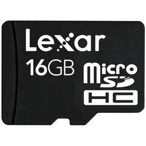  New   Lexar Media 16GB microSD High Capacity (microSDHC 