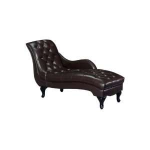  Leather Tufted Left back Contour Chaise Lounge