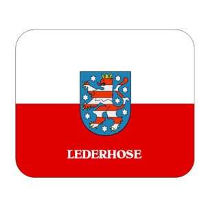    Thuringia (Thuringen), Lederhose Mouse Pad 