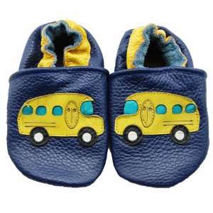  Augusta Baby School Bus Soft Sole Leather Baby Shoe (12 18 