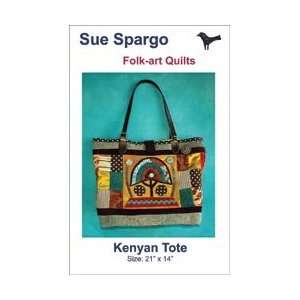  Sue Spargo Patterns Kenyan Tote 21X14