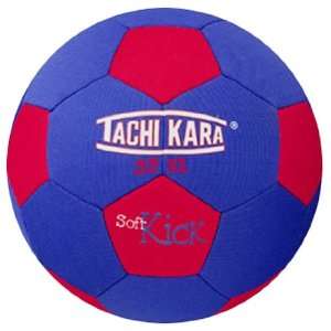  Tachikara SS32 Soft Kick Soccer Balls SCARLET/WHITE/ROYAL 