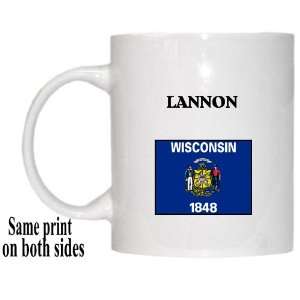  US State Flag   LANNON, Wisconsin (WI) Mug Everything 