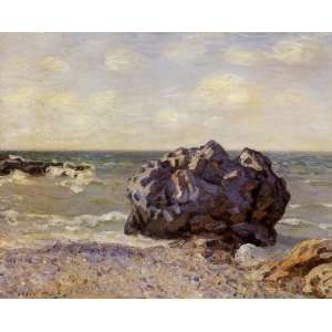   Alfred Sisley   24 x 20 inches   Langland Bay, Stor