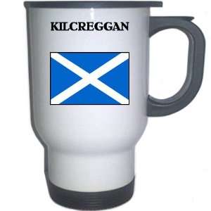  Scotland   KILCREGGAN White Stainless Steel Mug 