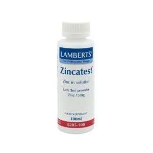 Lamberts Zincatest 100ml Liquid  Grocery & Gourmet Food