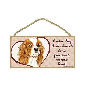  Cavalier King Charles Spaniel   leave paw prints on your 