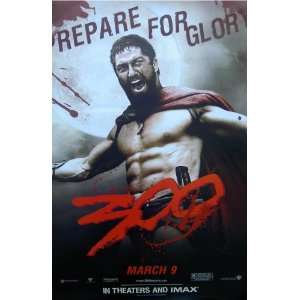  300 Movie poster 24 x36 Original (King Leonidas)