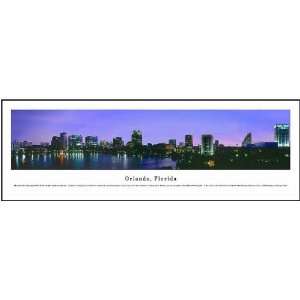  Orlanda, Florida Panoramic View Framed Print