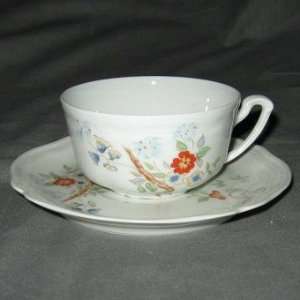  Lafarge Limoges Chantilly Song Cup & Saucer Set 
