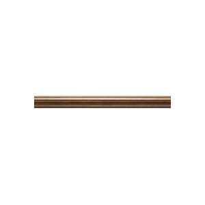   inch fluted decorative wood curtain rods, 12 feet