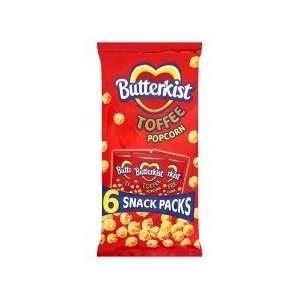 Butterkist Toffee Popcorn 6 X 30G x 4  Grocery & Gourmet 