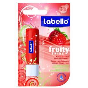  Labello Fruity Shine Stawberry SPF 10 Beauty