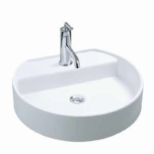 Kohler Lavatory Sink K 2331 1. 18 5/8L x 16 13/16W, White. Faucet 
