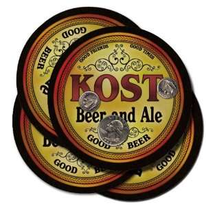  Kost Beer and Ale Coaster Set