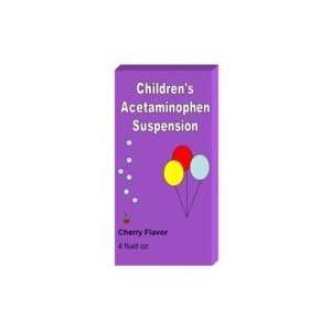    Acetamin Susp Cherry ***kpp Size 4 OZ