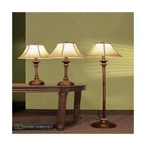   Matching Floor and Table Lamp by Coaster Furniture