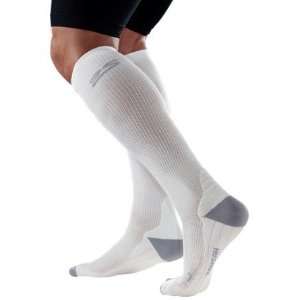  Zensah Compression Socks for Men in White Health 