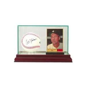  Official Baseball and Card Display Case 7x4x4