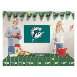  Miami Dolphins Party Decorating Kit Toys & Games