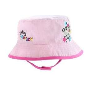  Jumping Beans® Pink Monkey Bucket Hat   Toddler 2 4T 