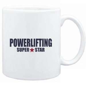    Mug White  SUPER STAR Powerlifting  Sports