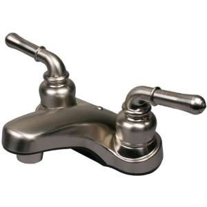   UF08342C Two Handle Brushed Nickel Non Metallic Series Lavatory Faucet
