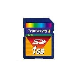  Transcend 1GB Secure Digital SD Memory Card Electronics