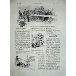    1934 French People Auction Sale Auctioneers Selling