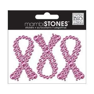  Me & My BiG ideas Rhinestone Stickers 4.25X4 Sheet Pink 