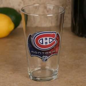 Montreal Canadiens 17 oz. Enhanced High Definition Mixing Glass 