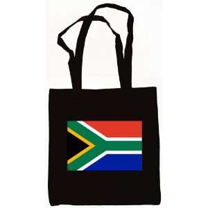  South Africa South African Flag Tote Bag Black Everything 