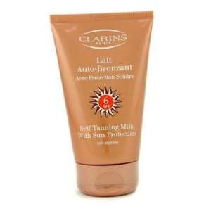  Makeup/Skin Product By Clarins Self Tanning Milk SPF 6 