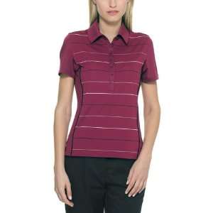   Striped Polo Shirt   UPF 15+, Short Sleeve (For Women) Sports