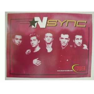  Nsync Promo Poster and a handbill *Nsync 