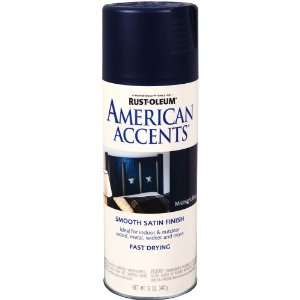  Rust Oleum 7943830 American Accents Spray, Satin Midnight 