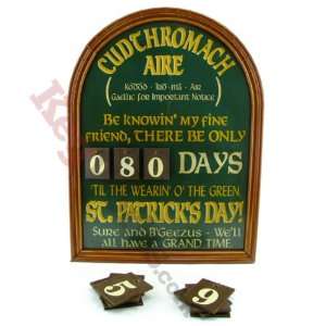  St Patricks Day Countdown Calendar Pub Sign