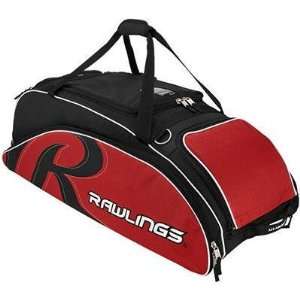    Selected Bat Bag Wheeled Scarlet Red 6 By Rawlings Electronics
