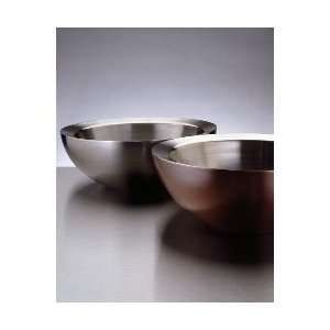 Stone Forest Sinks CP 02 Stainless Small Beveled Vessel Copper Outside 